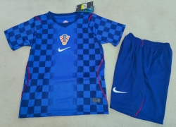 2026 Croatia Away kids Soccer Jersey